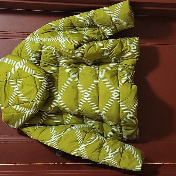 AVA & VIV GREEN DIAMOND LADIES SHORT PUFFER HOODIE JACKET SIZE 3X - Picture 6 of 16